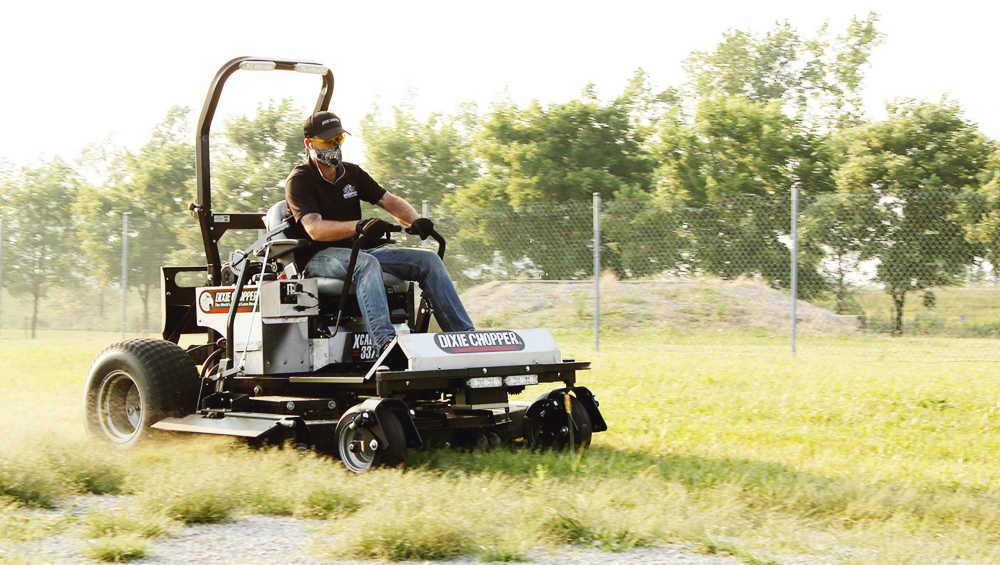 Local News Dixie Chopper mowing effort verified as Guinness world