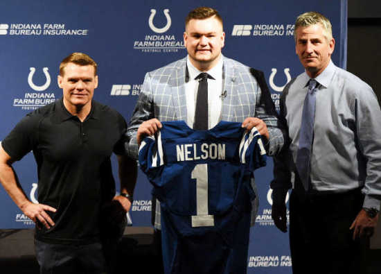 Quenton Nelson, Colts' o-line driven to being best under Chris